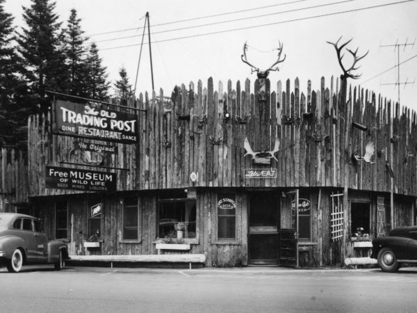 Trading Post exterior in Eagle Bay