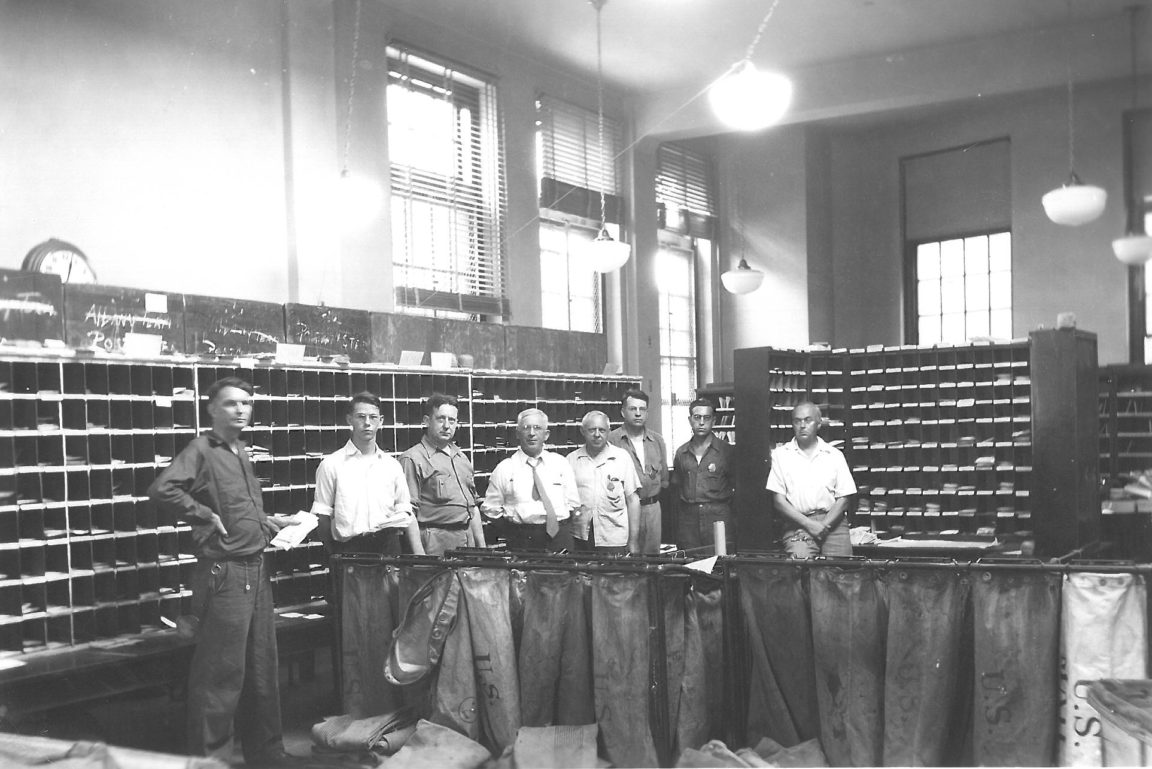 Post Office Interior In Canton