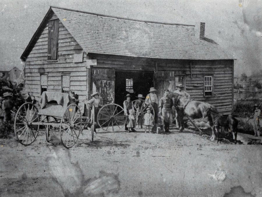 Blacksmith shop in Philadelphia