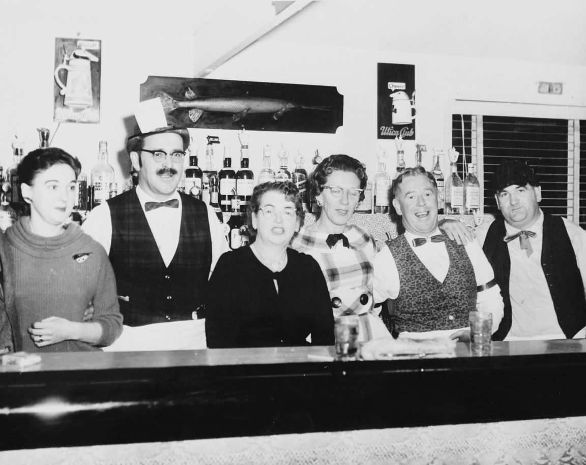 Bartenders at McCormick’s Bar in Clayton