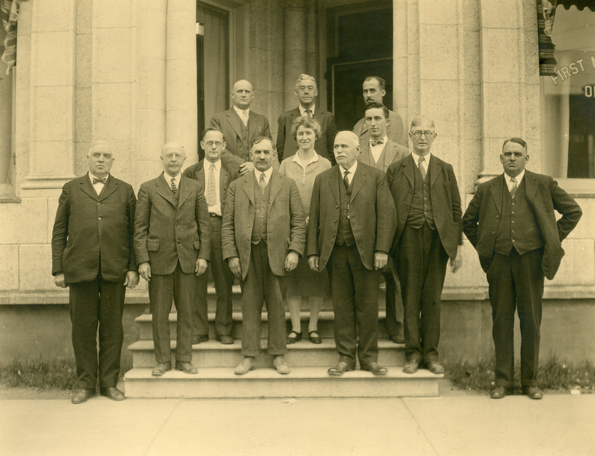 Board of directors of the First National Bank of Old Forge