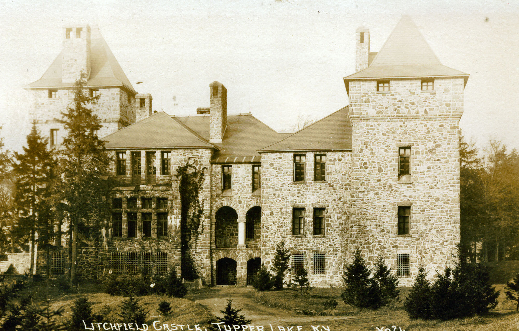 Litchfield Castle in Tupper Lake