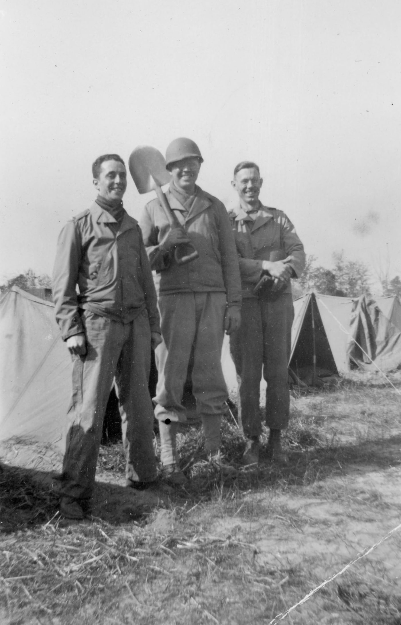 Soldiers of the 4th Armored Division at Pine Camp